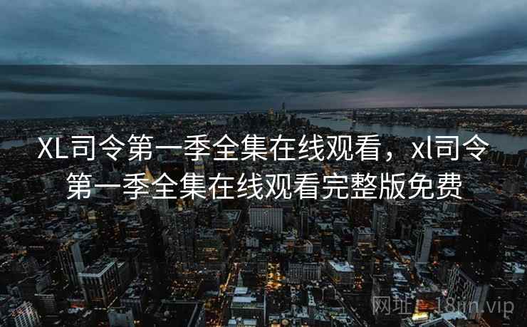 XL司令第一季全集在线观看，xl司令第一季全集在线观看完整版免费
