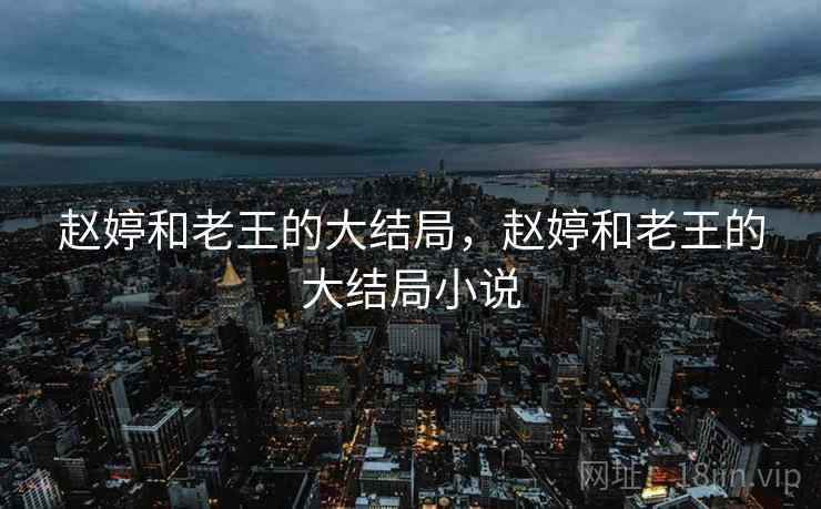 赵婷和老王的大结局，赵婷和老王的大结局小说